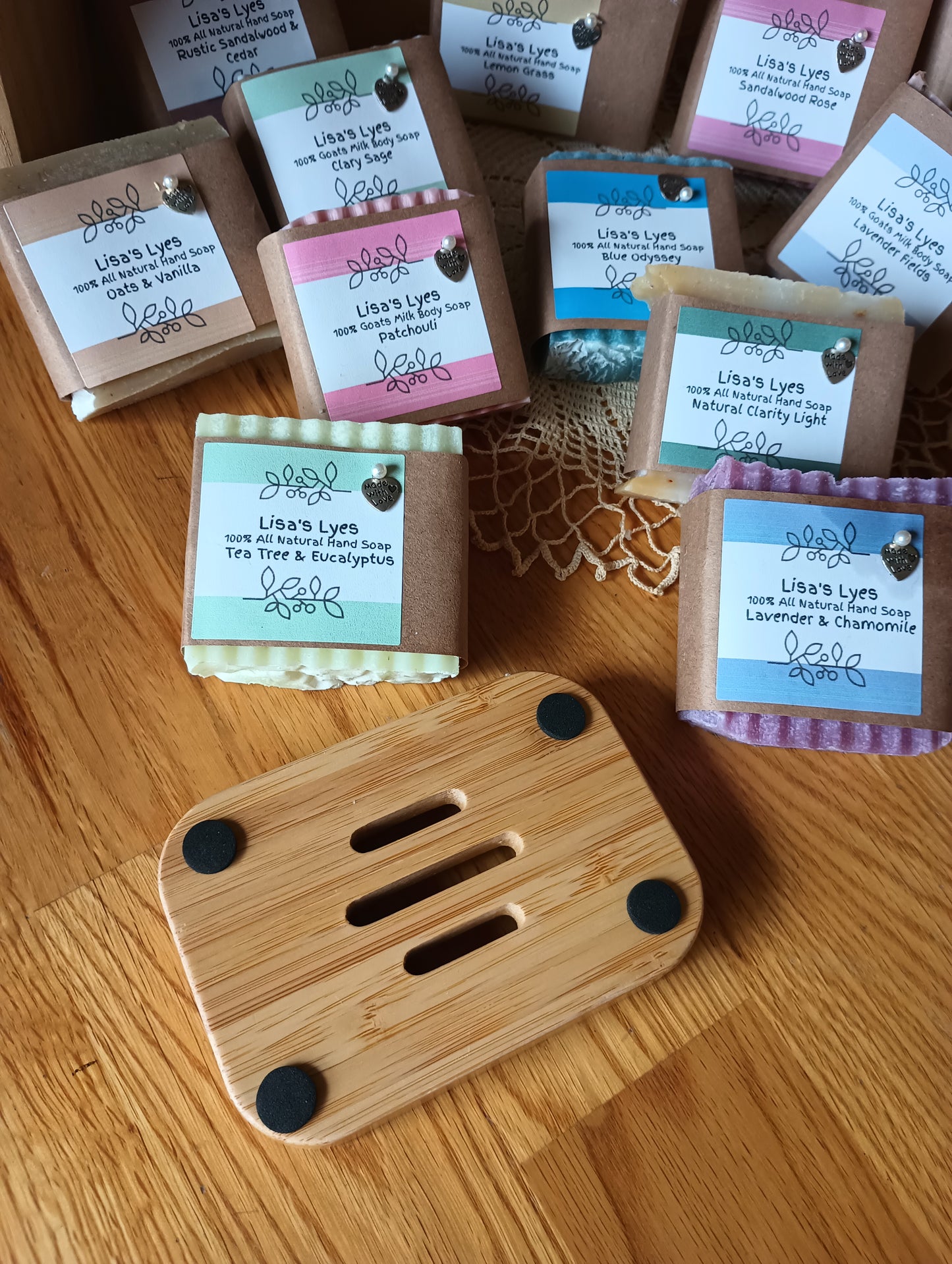 Bamboo Carved Soap Dish