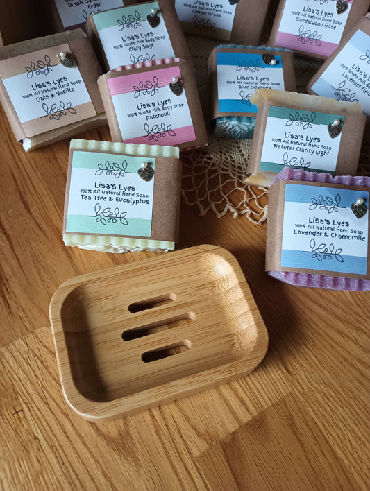 Bamboo Carved Soap Dish