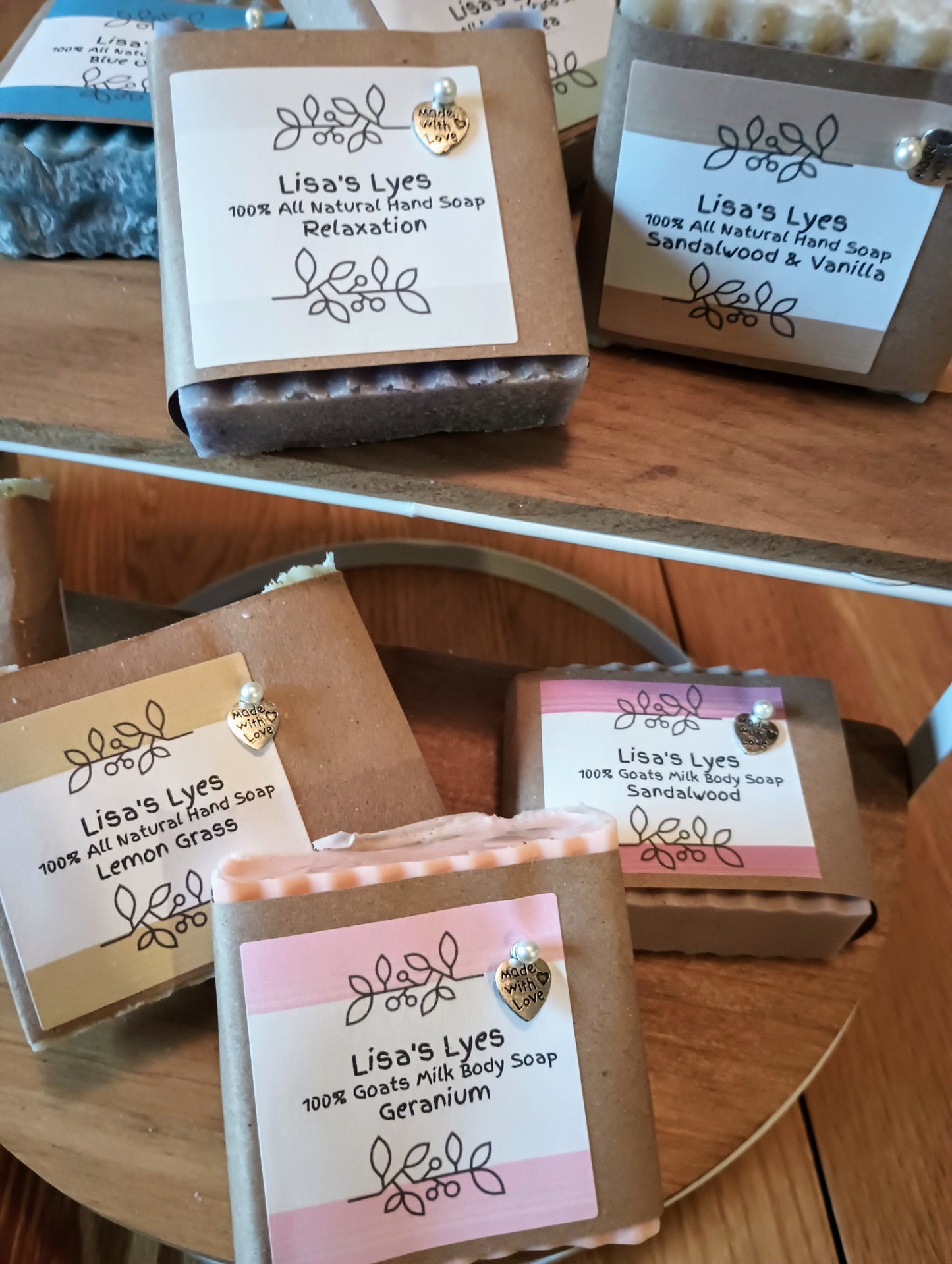 All natural Organic Hand and Body Soaps